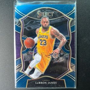 2021 LEBRON JAMES PANINI SELECT CARD